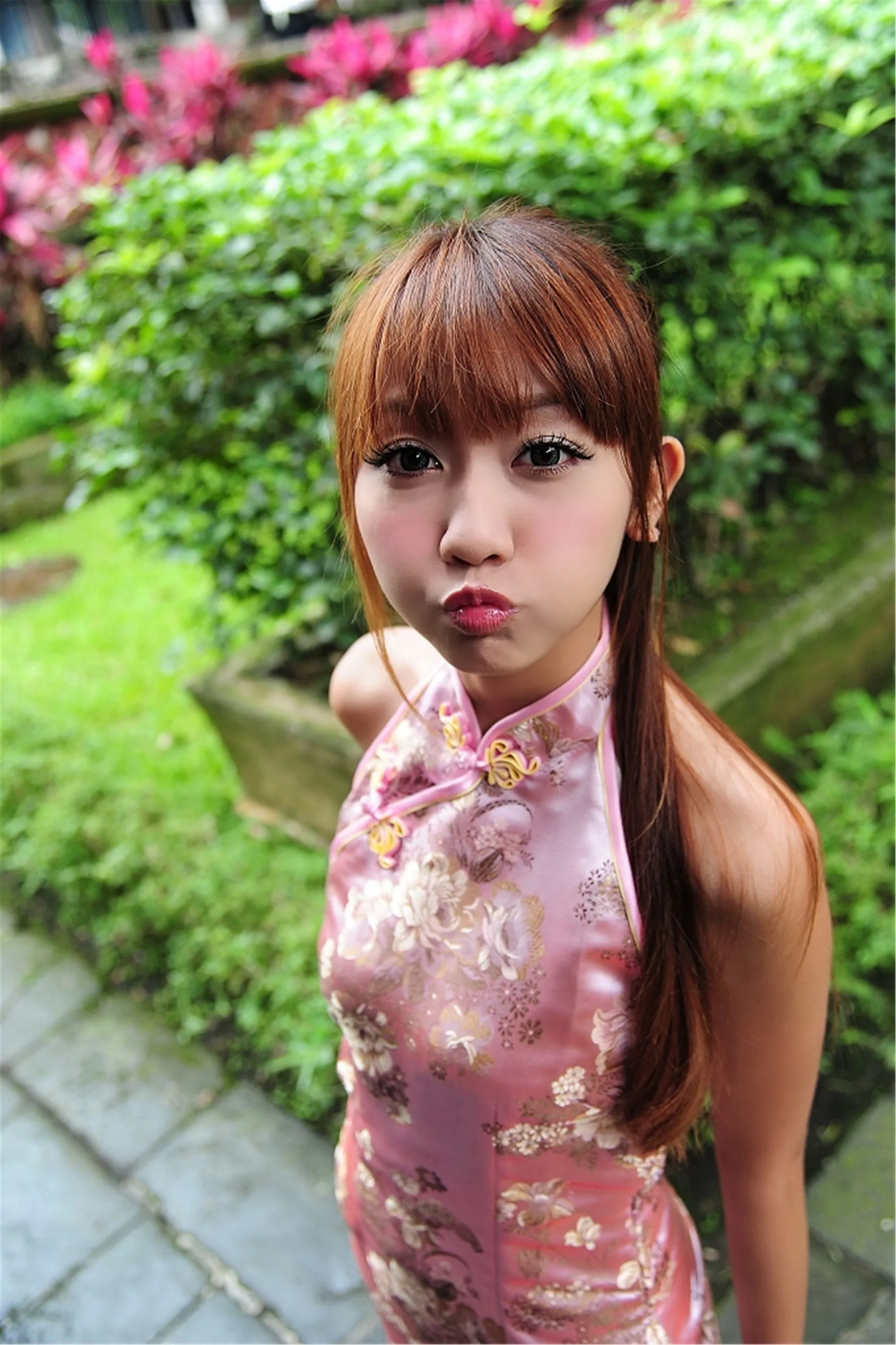 [Vẻ đẹp áo sườn xám] Người đẹp Đài Loan Tangtang - Buổi chụp ảnh ngoại cảnh với áo sườn xám tại Vườn họ Lin. - 14