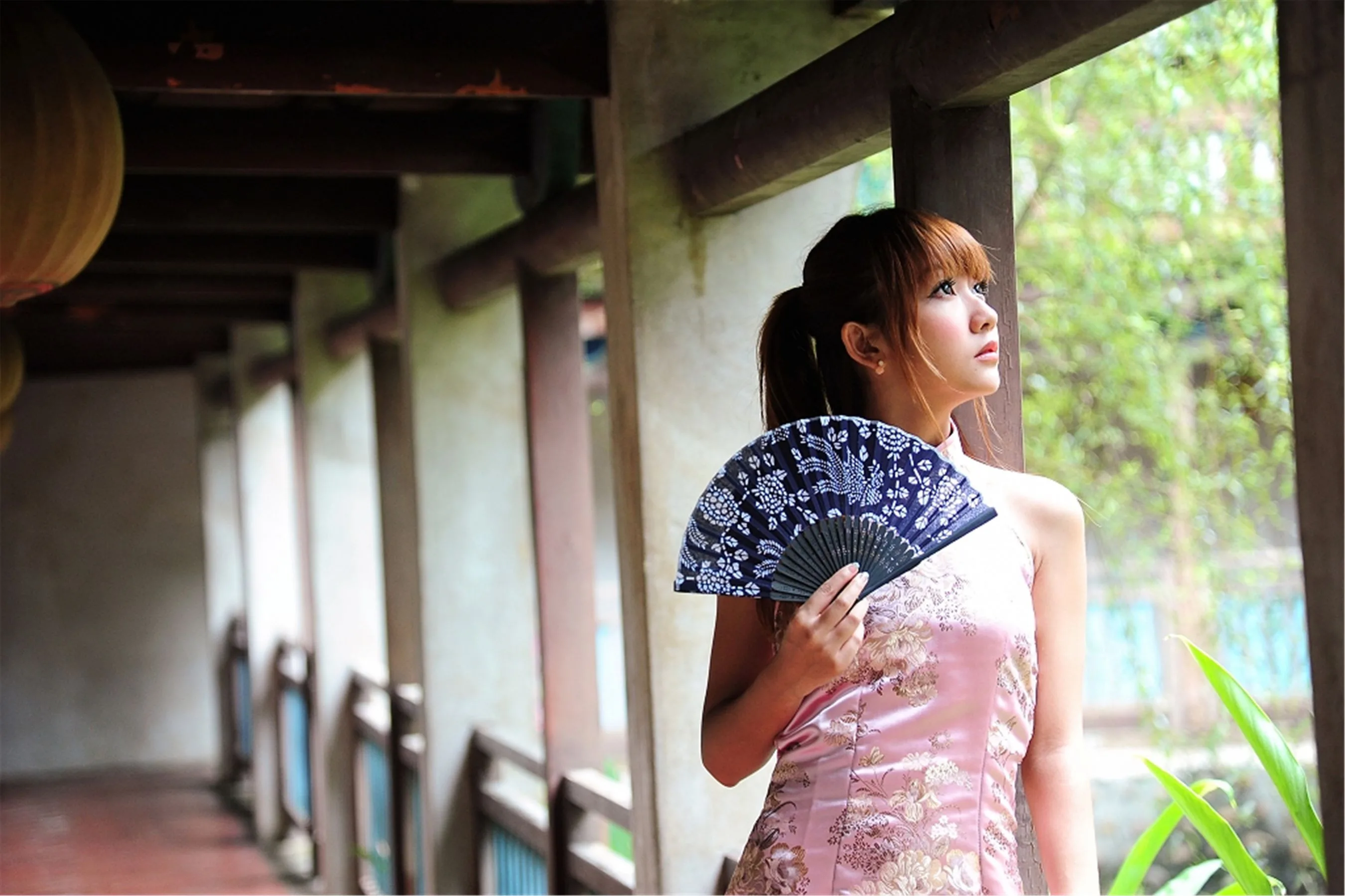 [Vẻ đẹp áo sườn xám] Người đẹp Đài Loan Tangtang - Buổi chụp ảnh ngoại cảnh với áo sườn xám tại Vườn họ Lin. - 11