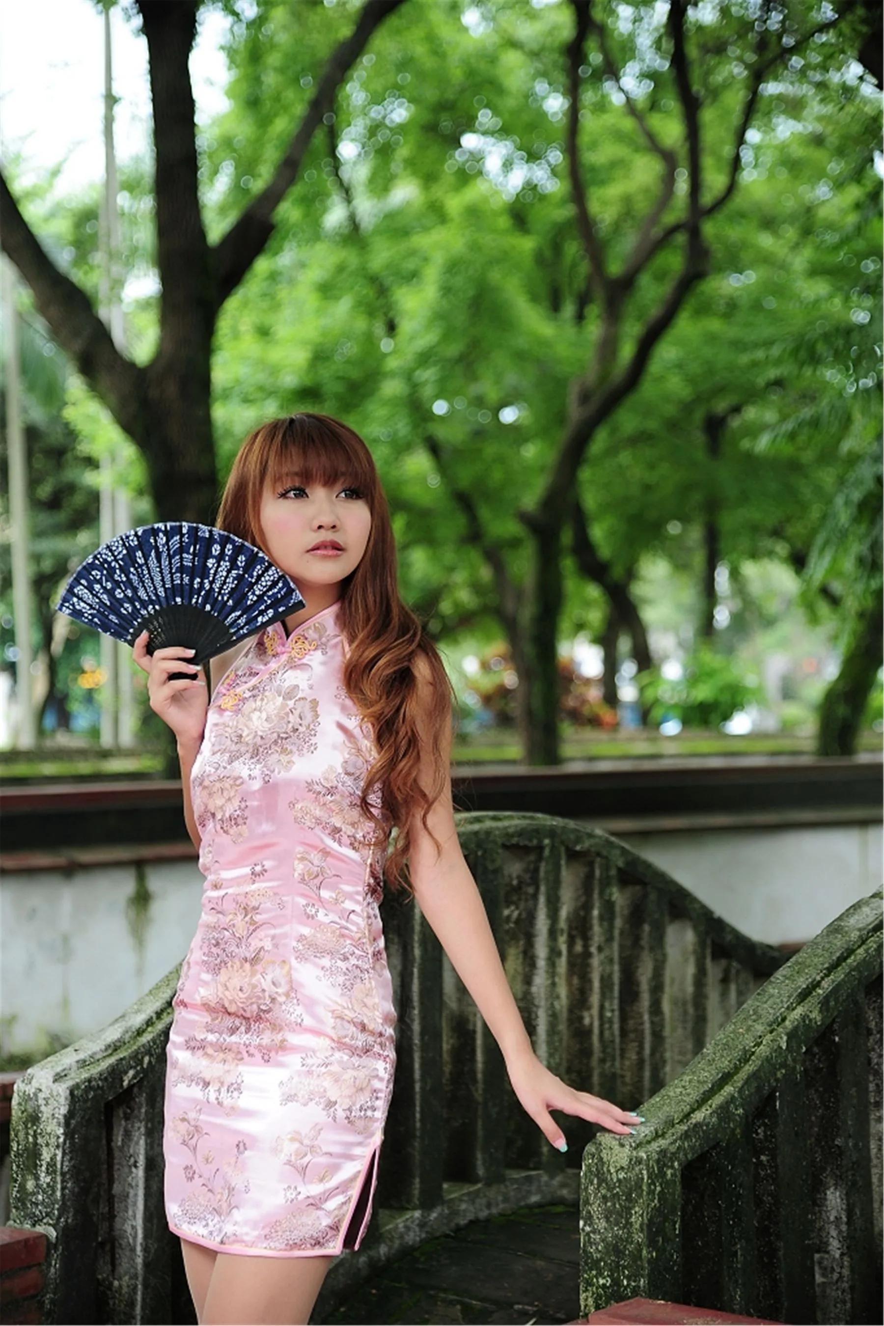 [Vẻ đẹp áo sườn xám] Người đẹp Đài Loan Tangtang - Buổi chụp ảnh ngoại cảnh với áo sườn xám tại Vườn họ Lin. - 1