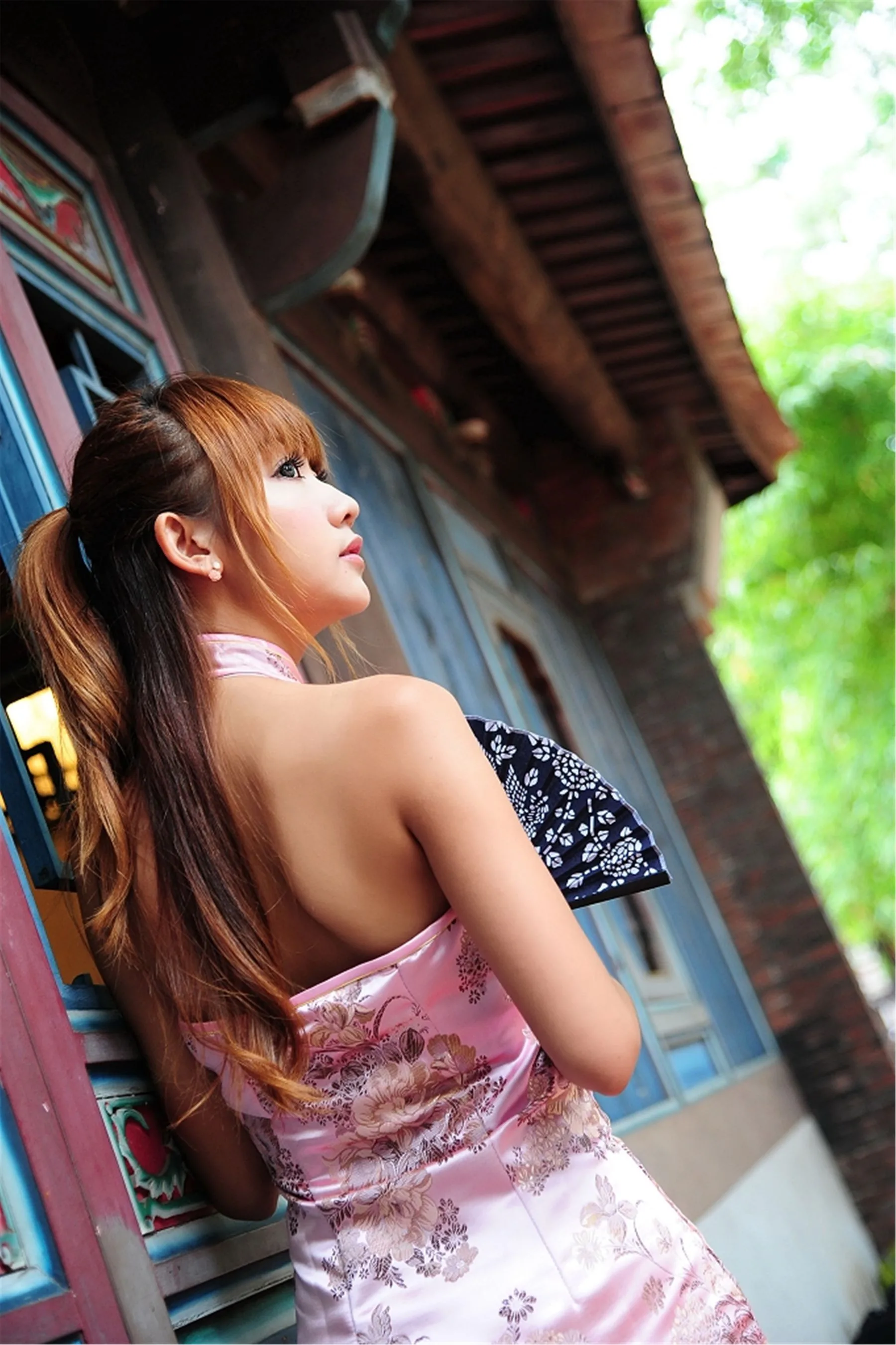 [Vẻ đẹp áo sườn xám] Người đẹp Đài Loan Tangtang - Buổi chụp ảnh ngoại cảnh với áo sườn xám tại Vườn họ Lin. - 6