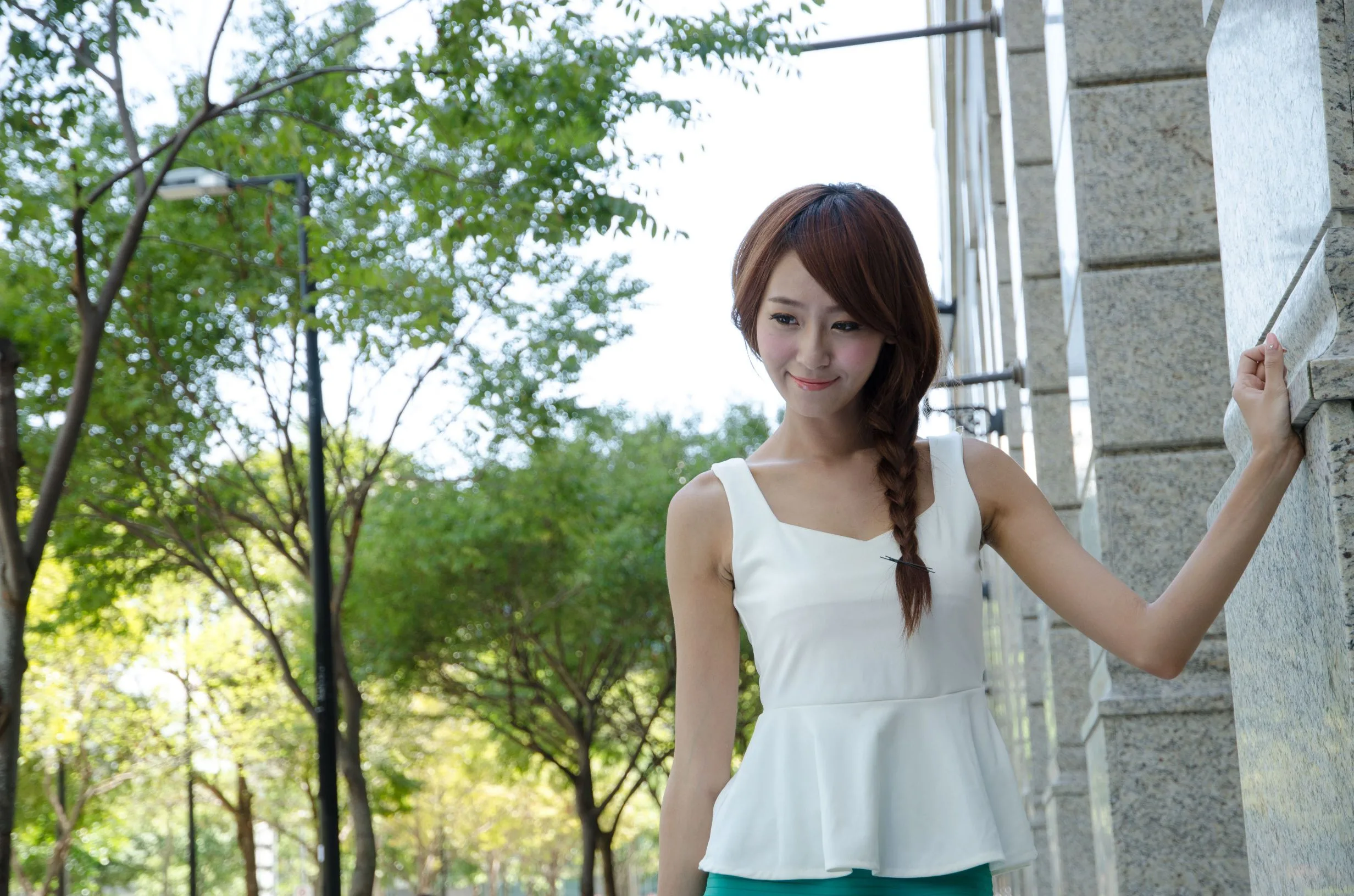 [Buổi chụp ảnh ngoài trời của Beautyleg] Winnie Xiaoxue - Bộ ảnh Ultra HD tại khu mua sắm Xinyi - 2