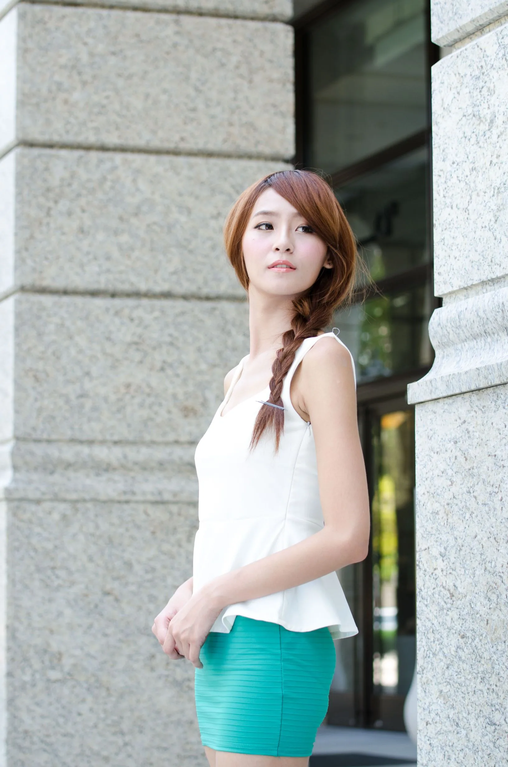 [Buổi chụp ảnh ngoài trời của Beautyleg] Winnie Xiaoxue - Bộ ảnh Ultra HD tại khu mua sắm Xinyi - 29