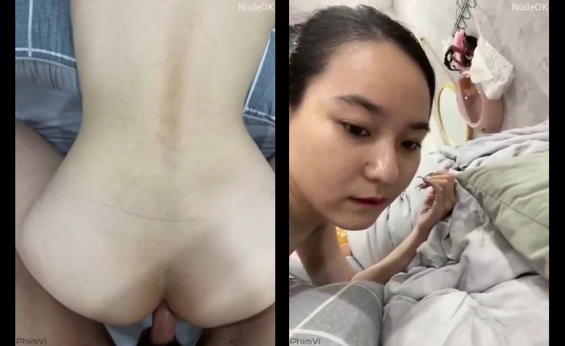Clip: Biểu cảm cực dâm của em lần đầu được chịch cửa hậu không bao - Clip Hot Việt