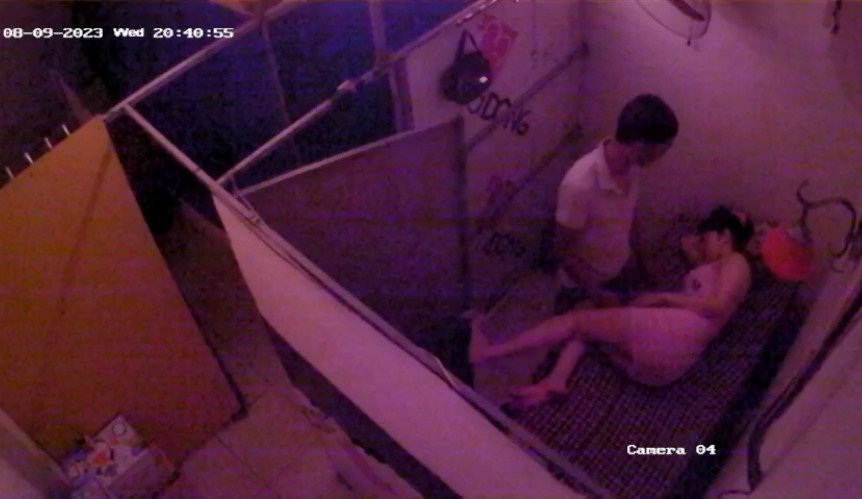 Clip: Hack camera quán massage BJ đèn mờ - Clip Hot Việt