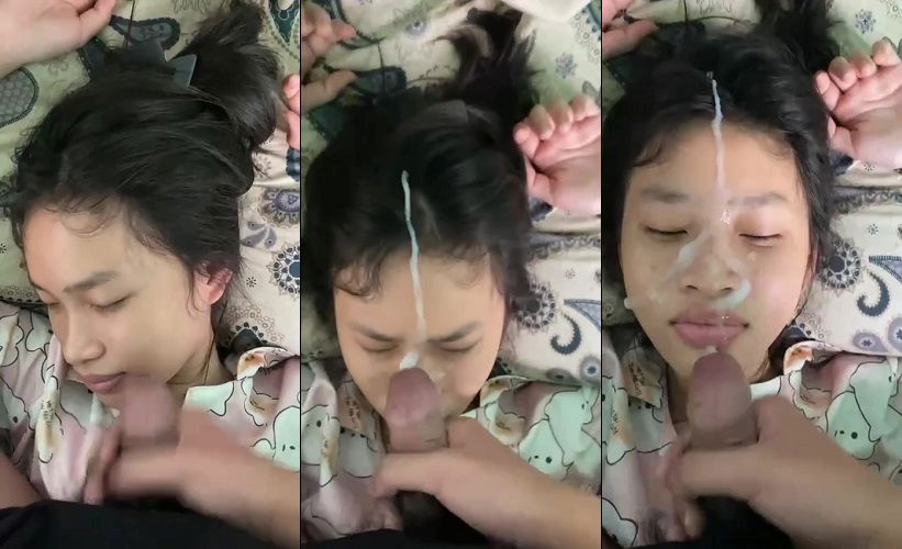 Clip: Cô bạn thân tuổi mới lớn xuất tinh lên mặt em chỉ sợ bắn vào lỗ mũi - Clip Hot Việt