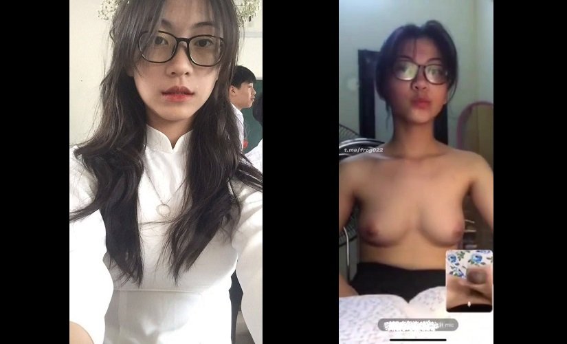 Clip: Em gái kính cận chat sex cởi áo khoe vú để anh quay tay – 1 - Clip Hot Việt